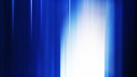 abstract blue background with some smooth lines in it (see portfolio for more in this series)の写真素材