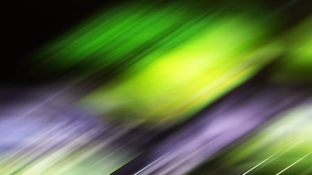 abstract background with bokeh defocused lights and shadow.の写真素材