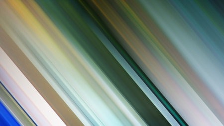 Bright colored blurred brushstrokes as multicolored flashes for an abstract background. Toned.の写真素材