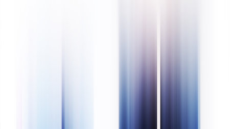 Abstract blue and white blurred background with copy space for your text.の写真素材