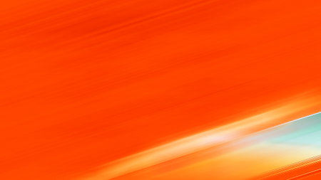 Bright colored blurred brushstrokes as multicolored flashes for an abstract background. Toned.の写真素材