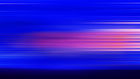 Abstract horizontal motion blur effect design for background. Colorful lines texture.の写真素材