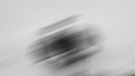 blurred light trails background - abstract graphic design and textured backdropの写真素材