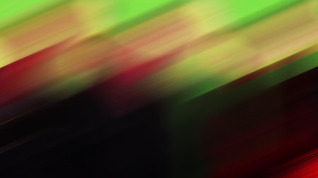 Bright colored blurred brushstrokes as multicolored flashes for an abstract background. Toned.の写真素材