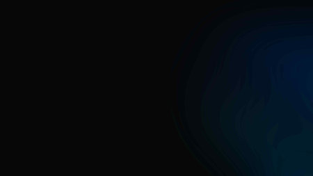 abstract dark blue background with some smooth lines and spots in itの写真素材