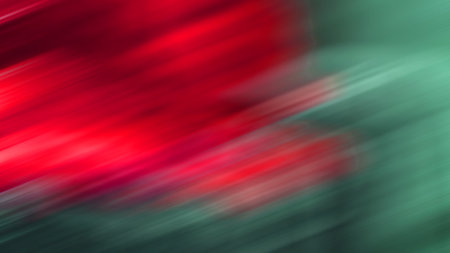 Bright colored blurred brushstrokes as multicolored flashes for an abstract background.の写真素材