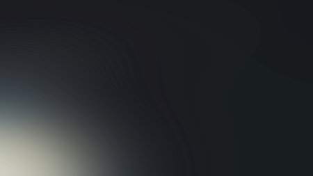 abstract background with smooth lines in black and gray colors. Illustration