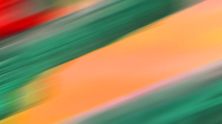Bright colored blurred brushstrokes as multicolored flashes for an abstract background. Toned.の写真素材