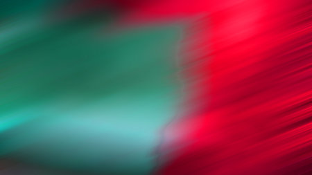 abstract background with some diagonal stripes in it and red and greenの写真素材