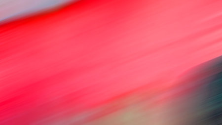 Bright colored blurred brushstrokes as multicolored flashes for an abstract background. Toned.