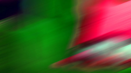 abstract background with some diagonal stripes in it and green and redの写真素材