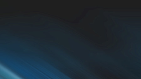 abstract background with some smooth lines in it from black to blueの写真素材