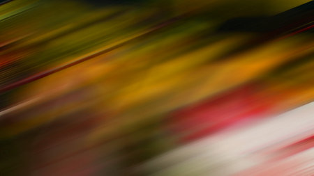 Bright colored blurred brushstrokes as multicolored flashes for an abstract background. Toned.の写真素材