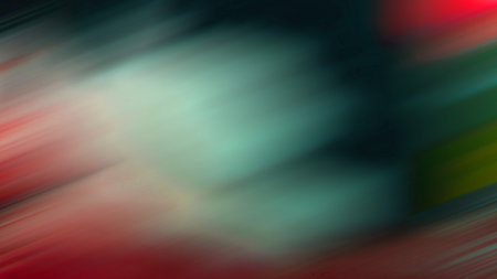 Bright colored blurred brushstrokes as multicolored flashes for an abstract background. Toned.