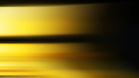 Abstract background with blurred yellow and black stripes. Horizontal composition.の写真素材