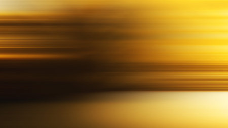 abstract yellow background with bokeh defocused lights and shadowの写真素材