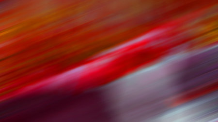 Bright colored blurred brushstrokes as multicolored flashes for an abstract background.の写真素材
