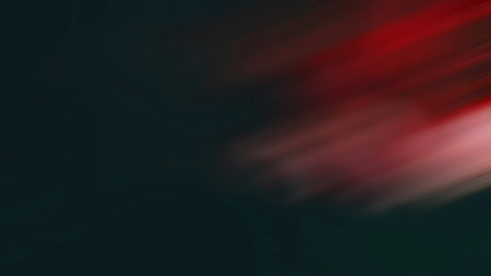 Bright colored blurred brushstrokes as multicolored flashes for an abstract background. Toned.