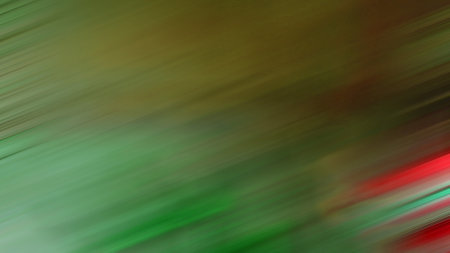 Bright colored blurred brushstrokes as multicolored flashes for an abstract background. Toned.