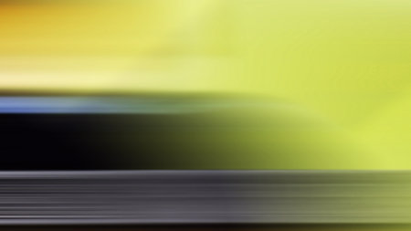 blurred light trails colorful background for web design and desktop envelopmentの写真素材