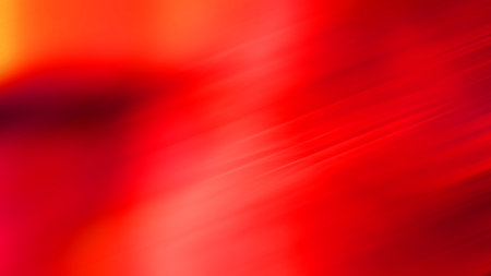 Bright colored blurred brushstrokes as multicolored flashes for an abstract background. Toned.
