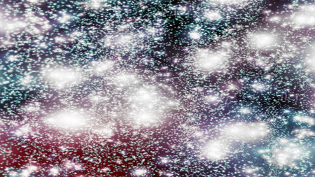 Snowflakes, snow, stars, sparkling, glittering, glow, shiny, bokeh lights, magic, shine, gradient,...