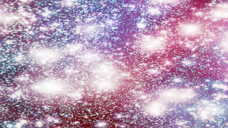 Snowflakes Snow and stars Sparkling Glittering Glow Shiny Bokeh Lights Magic Shine Gradient...