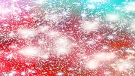 background with snowflakes Snow and stars Sparkling Glittering Glow Shiny Bokeh Lights Magic Shine...