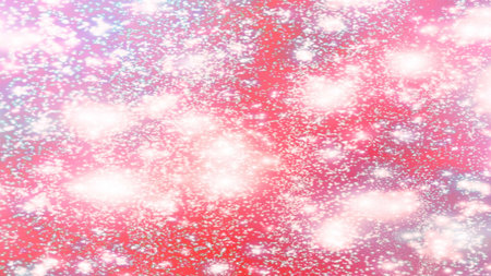 background with snowflakes Snow and stars Sparkling Glittering Glow Shiny Bokeh Lights Magic Shine...