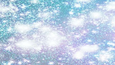 background with snowflakes Snow and stars Sparkling Glittering Glow Shiny Bokeh Lights Magic Shine Gradient Celebration Sparkleの写真素材