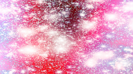 Snowflakes Snow and stars Sparkling Glittering Glow Shiny Bokeh Lights Magic Shine Gradient...