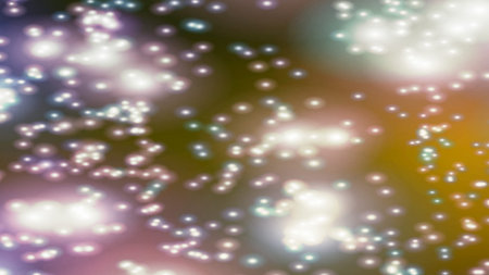 Abstract blurry light reflection bokeh effect festive celebration holiday designs soft dreamy...