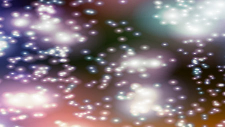 Abstract blurry light reflection bokeh effect festive celebration holiday designs soft dreamy...
