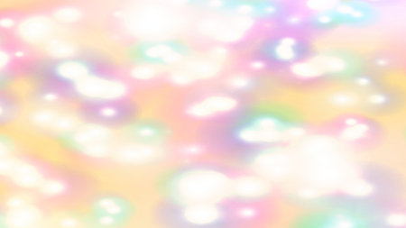 Abstract blurry light reflection bokeh effect festive celebration holiday designs soft dreamy texture glowing circular Sparkle Shiny defocused backgroundの写真素材