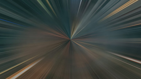 Radial abstract background with speed motion lines rays Background with stripesの写真素材