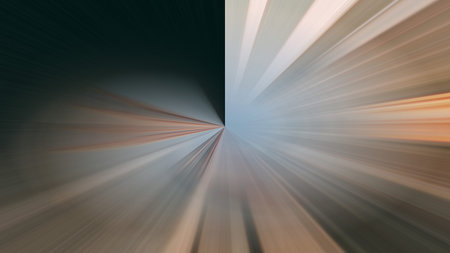 Radial abstract background with speed motion lines rays Background with stripes