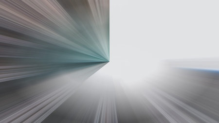 Radial abstract background with speed motion lines rays Background with stripesの写真素材