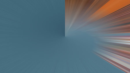 Radial abstract background with speed motion lines rays Background with stripes