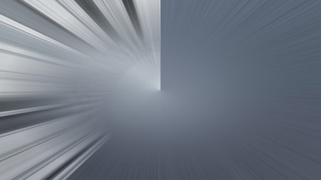 Radial abstract background with speed motion lines rays Background with stripes