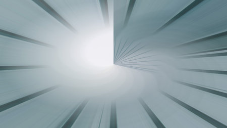 Radial abstract background with speed motion lines rays Background with stripes
