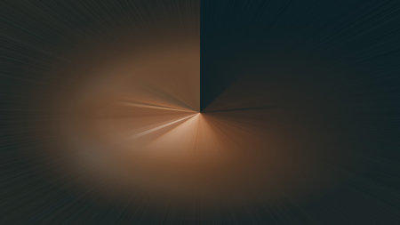 Radial abstract background with speed motion lines rays Background with stripesの写真素材