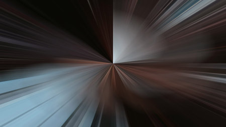 Radial abstract background with speed motion lines rays Background with stripes