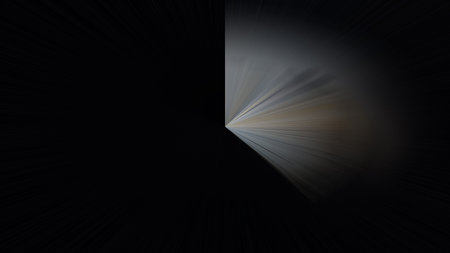 Radial abstract background with speed motion lines rays Background with stripesの写真素材