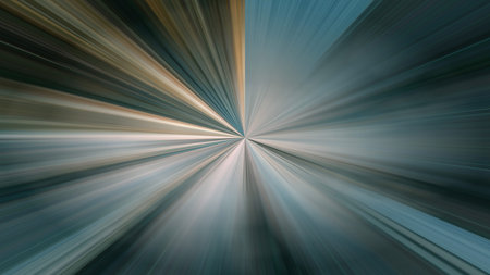 Radial abstract background with speed motion lines rays Background with stripes