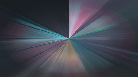 Radial abstract background with speed motion lines rays Background with stripes