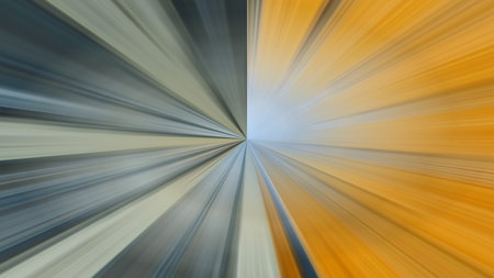 Radial abstract background with speed motion lines rays Background with stripes