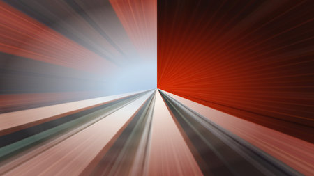 Radial abstract background with speed motion lines rays Background with stripes