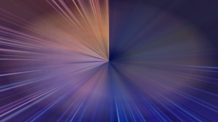 Radial abstract background with speed motion lines rays Background with stripes