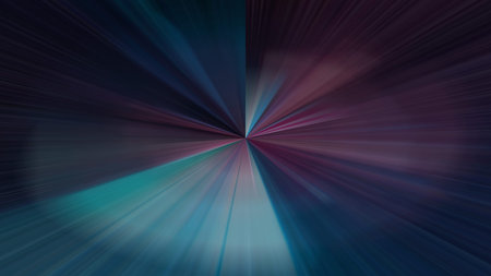Radial abstract background with speed motion lines rays Background with stripes