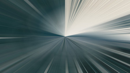 Radial abstract background with speed motion lines rays Background with stripesの写真素材